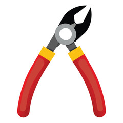 pliers isolated on white background