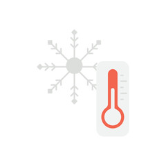 Thermometer vector icon