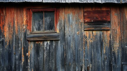 Grainy texture of weathered barn wood rust