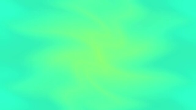 Gradient from green to cyan modern swirling background animation suitable for backgrounds, web, digital artwork, and creative projects