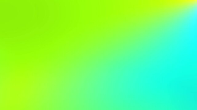 Gradient from green to cyan modern background animation suitable for backgrounds, web, digital artwork, and creative projects