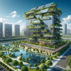 iconic eco-structure inspired by famous green buildings
