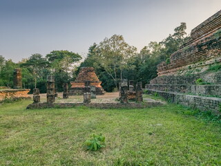 Ruins of Yah Kron Wat temple, Sukhothai, Thailand