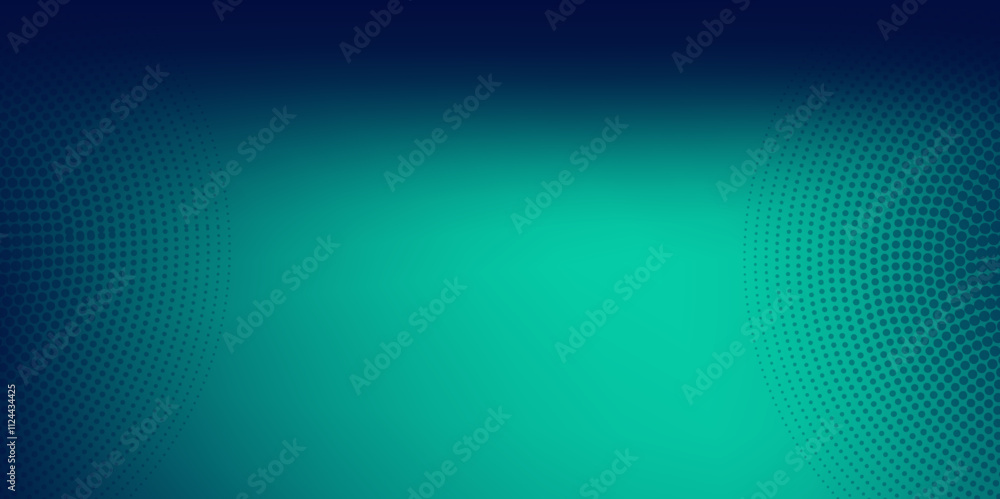 Poster blue gradient background. glittering gradient background with hologram effect and magic lights. grad