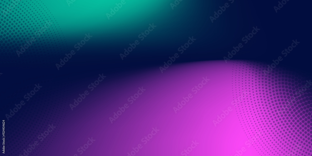 Poster blue gradient background. glittering gradient background with hologram effect and magic lights. grad