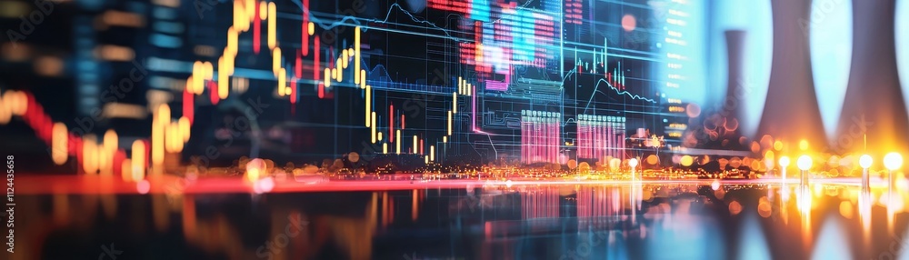 Poster Abstract Financial Data Visualization with Graphs and Statistics