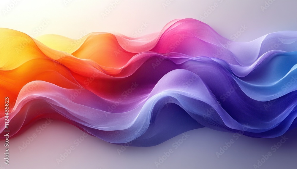 Poster abstract gradient pastel texture background colorful pattern soft light geometric design smooth tran