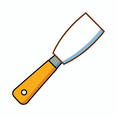 trowel isolated on white background