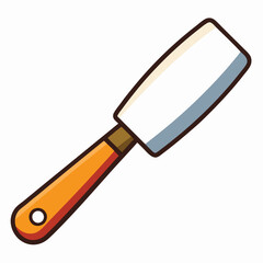 trowel isolated on white background