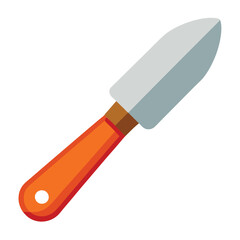 trowel isolated on white