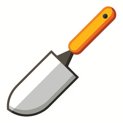 trowel isolated on white background