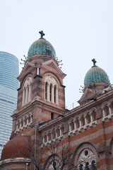 Fototapeta premium China's 20th century architectural heritage, Xikai Church, Tianjin, China