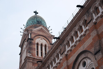 Fototapeta premium China's 20th century architectural heritage, Xikai Church, Tianjin, China