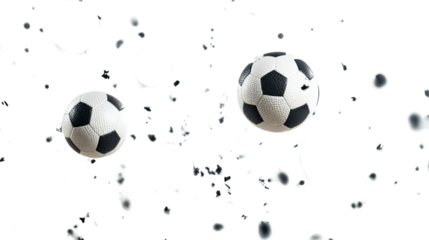 Falling Sports Balls - Soccer, Baseball, Tennis, and More
