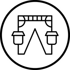 Cargo Shorts icon style