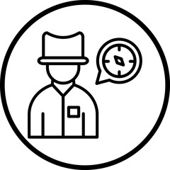 Adventurer Male icon style