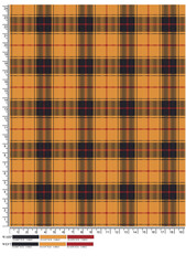 Plaid fabric pattern, blue, brown, cream, seamless for textiles, and for designing clothes, skirts or decorative fabrics. Vector illustration.