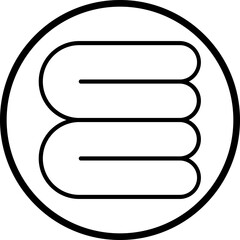 Obraz premium Towel icon style