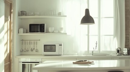 Bright Modern Kitchen with Minimalist Design