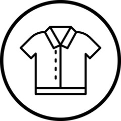 Golf Shirt icon style