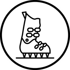 Ski Boots icon style