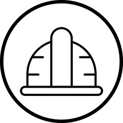 Helmet icon style
