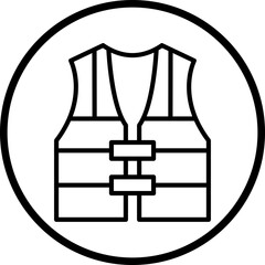 Life Jacket icon style