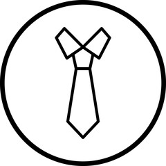 School Tie icon style