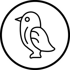 Bird icon style