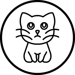 Cat icon style