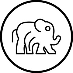 Elephant icon style