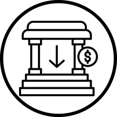 Bankruptcy icon style