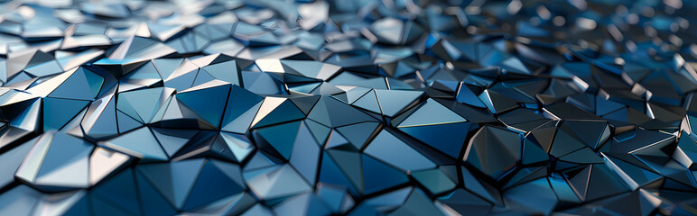 Abstract Blue Crystal Fractal:  Intricate, multifaceted blue crystals form a mesmerizing, abstract background.  Perfect for tech, design, and futuristic concepts.