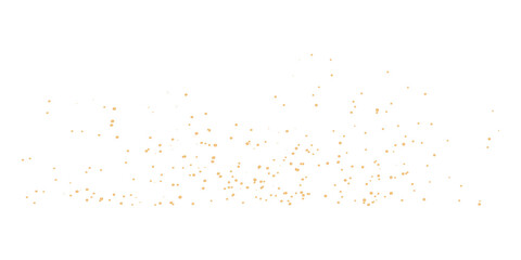 Obraz premium PNG Gold flakes, effect element, transparent background