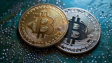 Secure global financial networks utilizing blockchain technology facilitate transactions involving cryptocurrencies such as Bitcoin and Ethereum, revolutionizing the digital exchange landscape. 