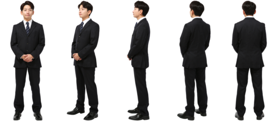 男性ビジネス全身写真_スタッフ