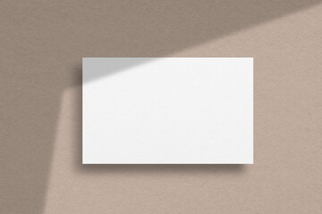 Business card png transparent mockup