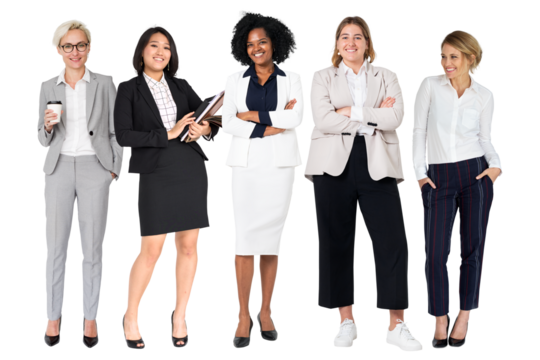 Business colleagues png sticker, transparent background