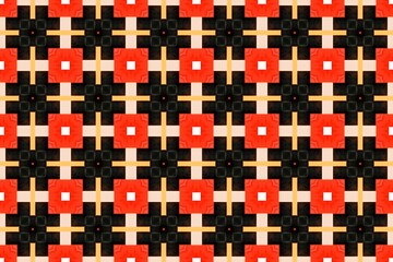 Fototapeta premium Abstract Digital Seamless Pattern for App Interfaces