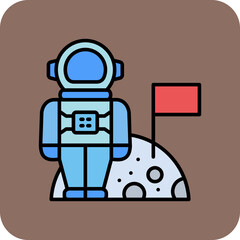 Moon Landing Icon