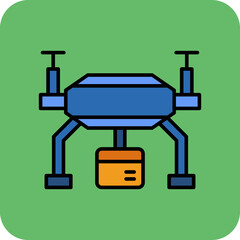 Drone Delivery Icon