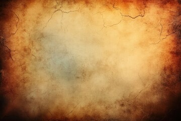 Fototapeta premium vintage parchment texture warm earthy tones soft lighting antique old faded background paper grunge elegant design