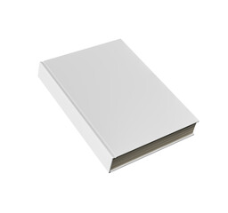 Free PNG a book is on a white background with a white cover.	