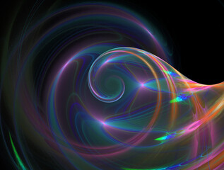 Imaginatory fractal abstract background Image