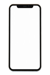 Smartphone white screen mockup png innovative future technology
