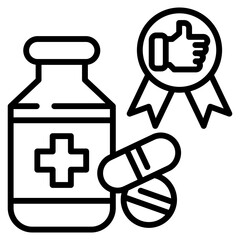 efficacy single icon