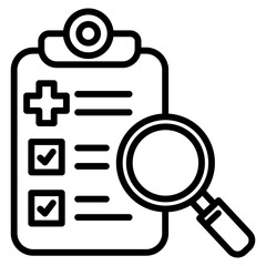 quality control single icon