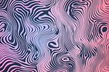 Minimalist psychedelic patterns featuring fluid, abstract shapes in soft, vibrant gradients, creating a hypnotic and modern visual effect on a clean background