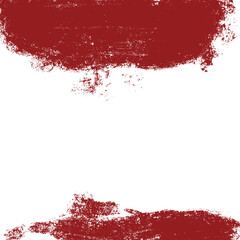 Abstract Red Cloud Sky border