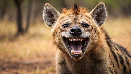 Obraz premium Laughing Hyena